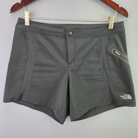 The North Face Pants - The North Face Flight Series Shorts Womens 8 Black Hiking Running Athletic Zip